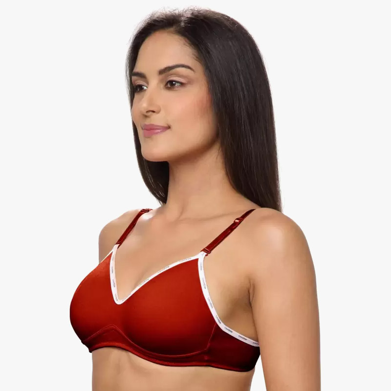 LOVABLE-Women-Non-Padded-Non-Wired-Full-Coverage-Seamless-T-shirt-Bra—Maroon-2