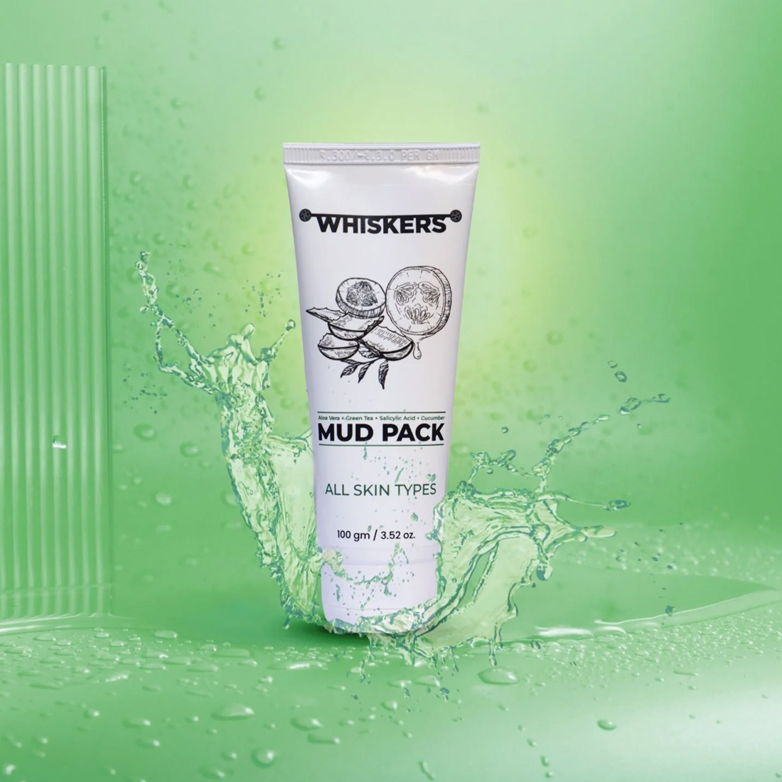 WHISKERS-Aloe-Vera-Green-Tea-&-Cucumber-Mud-Pack-For-Men3