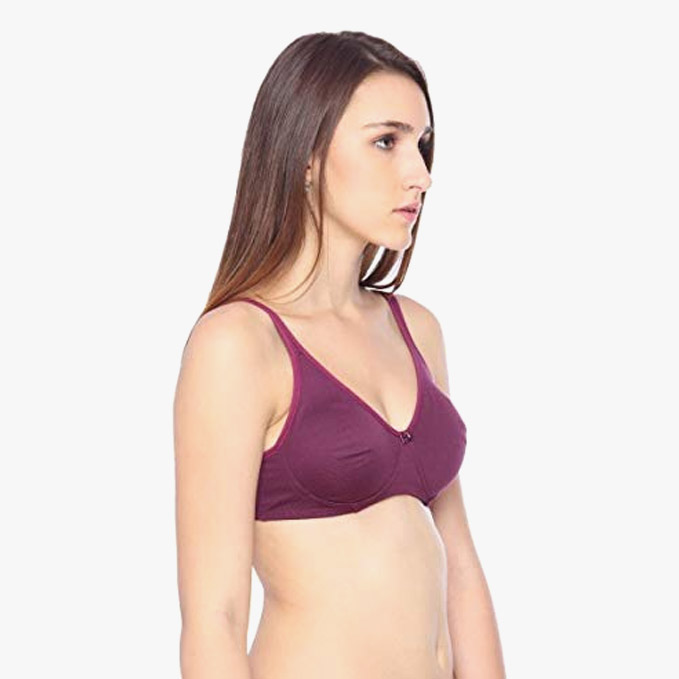 LOVABLE-Women-Girls-Cotton-Non-Padded-Full-Coverage-Seamless-Bra—Wine2