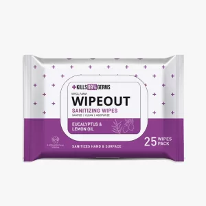 MYGLAMM Wipeout Sanitizing Wipes 25 Wipes Pack