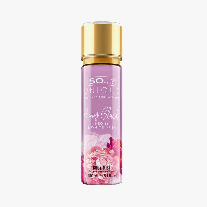 SO...? Unique Peony Blush Body Mist For Women (150 ml)